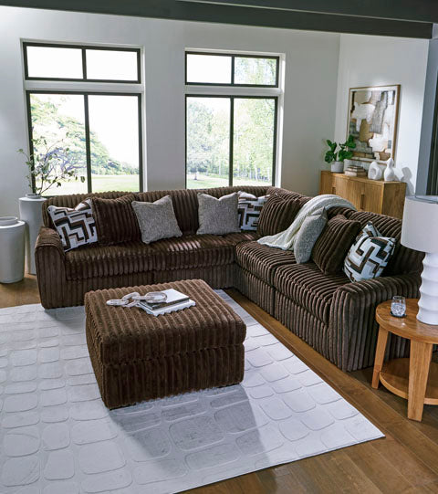 Midnight-Madness 5 piece Sectional Sofa Set