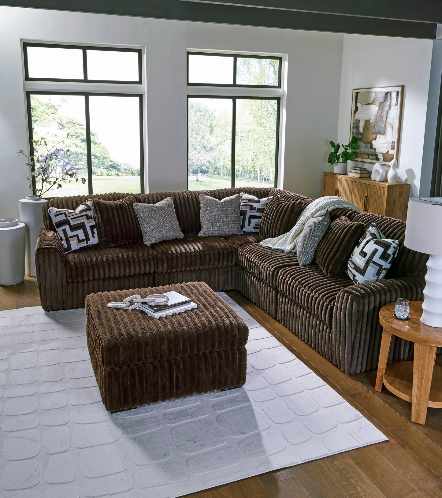 Midnight-Madness 3-piece Sectional Sofa Set