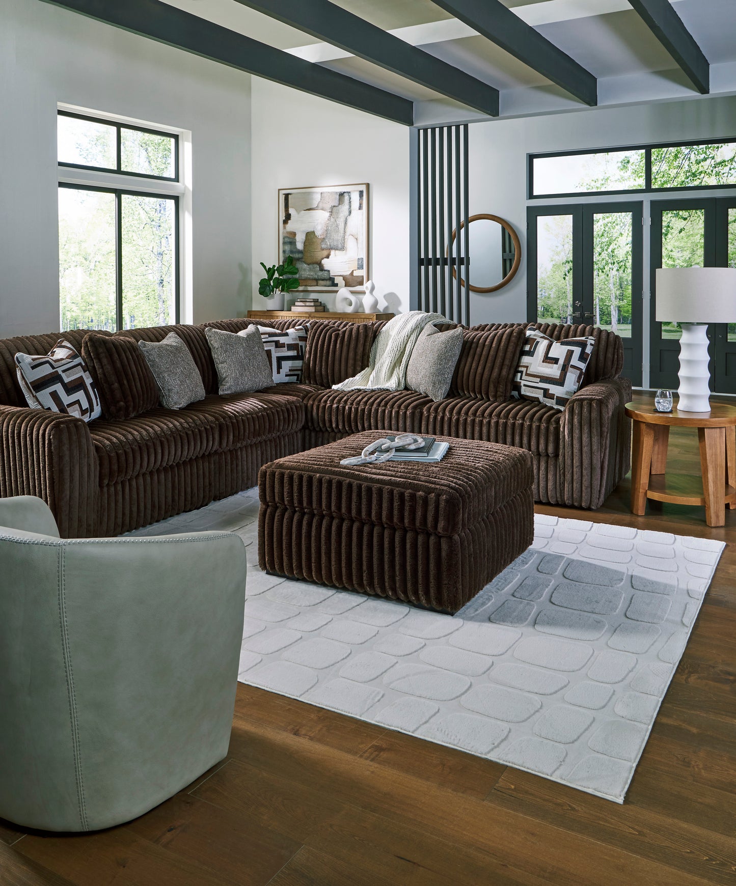 Midnight-Madness 3-piece Sectional Sofa Set