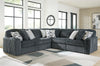 Midnight-Madness 3-piece Sectional Sofa Set