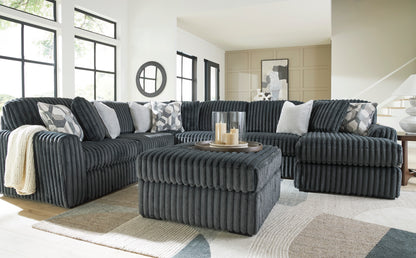 Midnight-Madness 4 piece Sectional Sofa Set