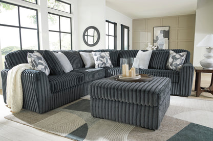 Midnight-Madness 3-piece Sectional Sofa Set