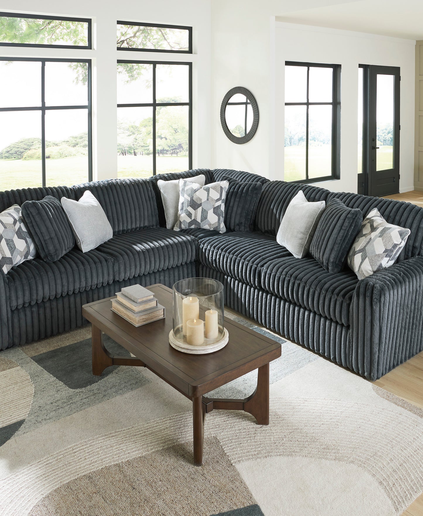 Midnight-Madness 3-piece Sectional Sofa Set
