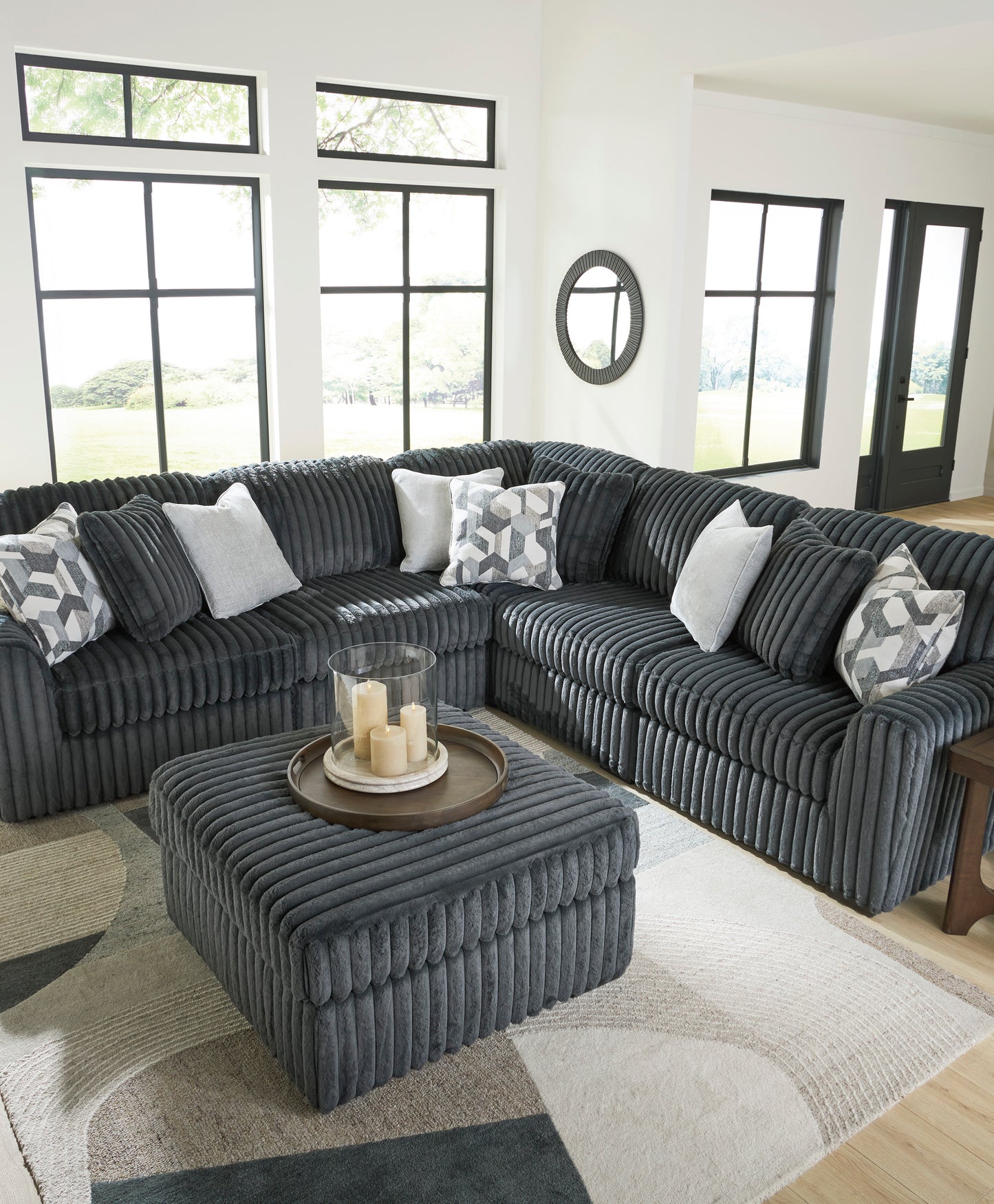 Midnight-Madness 3-piece Sectional Sofa Set