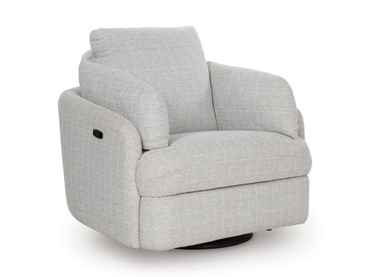 Alainmont Next-Gen Nuvella Swivel Power Recliner
