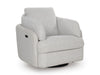 Alainmont Next-Gen Nuvella Swivel Power Recliner