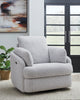 Alainmont Next-Gen Nuvella Swivel Power Recliner