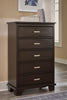 Covetown Five Drawer Chest