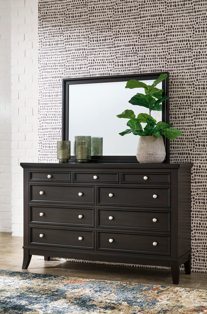 Bambori Dresser With Mirror
