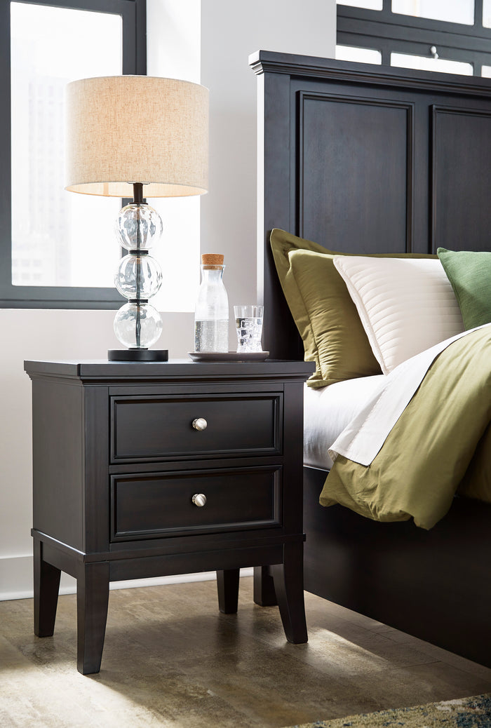 Bambori Two Drawer Night Stand