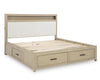 Maylee KING UPHOLSTERED BED