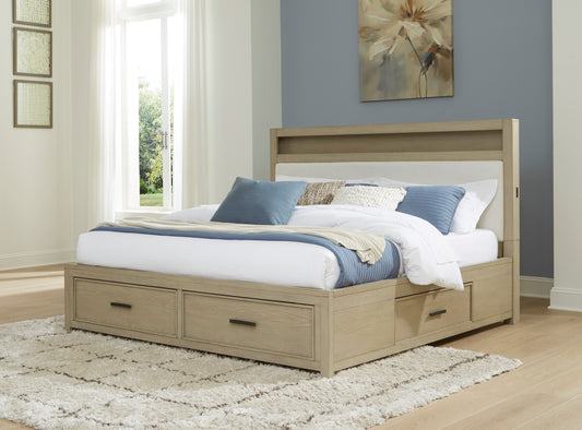 Maylee KING UPHOLSTERED BED
