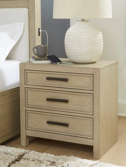 Maylee Three Drawer Night Stand