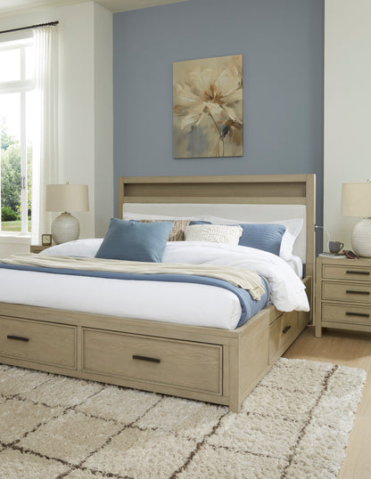 Maylee Three Drawer Night Stand