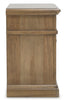 Mylarken Three Drawer Night Stand