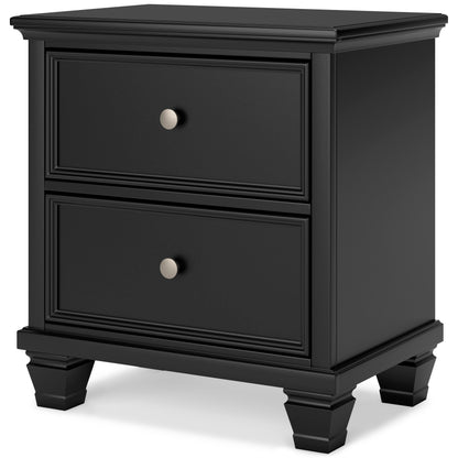 Lanolee Two Drawer Night Stand