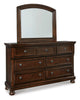 Porter Dresser With Mirror
