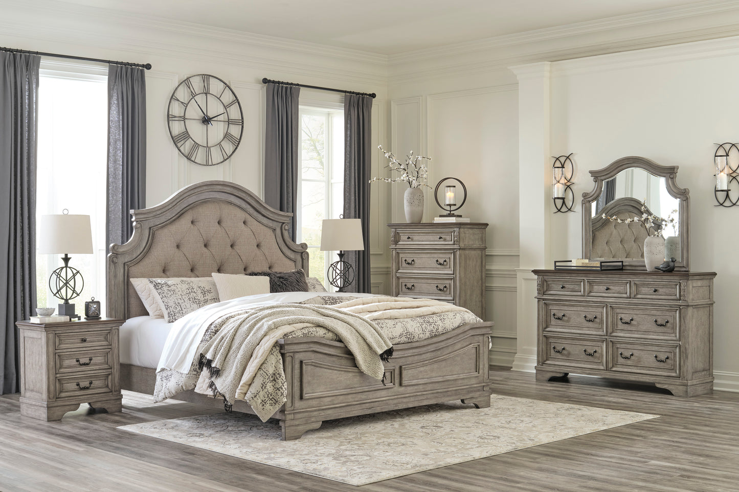 Londenbay KING PANEL BED