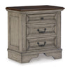 Londenbay Three Drawer Night Stand