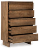 Isanti Five Drawer Chest
