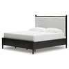 Portdown King Upholstered Panel Storage Bed