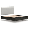 Portdown King Upholstered Panel Storage Bed