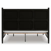Portdown King Upholstered Panel Storage Bed