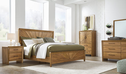 Takston King Panel Bed
