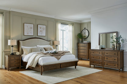 Sturlayne King Upholstered Panel Bed