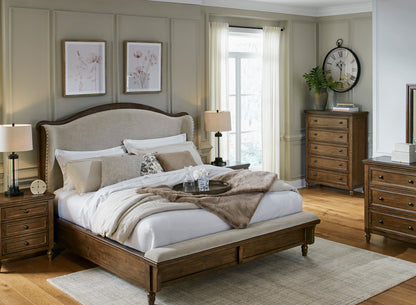 Sturlayne King Upholstered Panel Bed