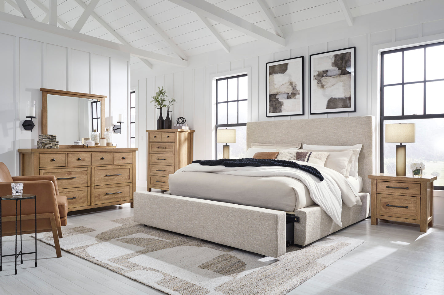Kristiland Uph Storage Bed