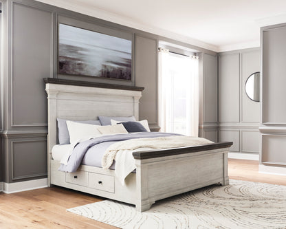 Havalance KING PANEL STORAGE BED