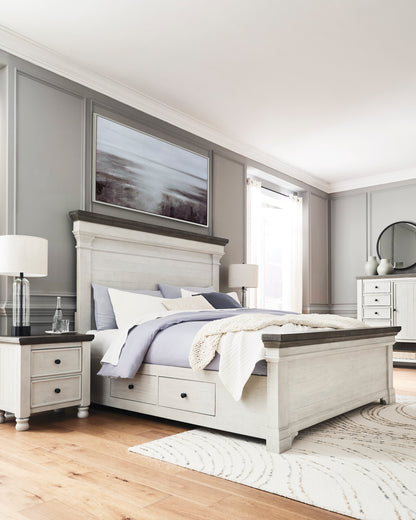 Havalance KING PANEL STORAGE BED
