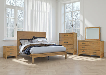 Sherbana King Panel Bed