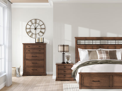 Taffenbrook King Panel Storage Bed