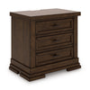 Taffenbrook Three Drawer Night Stand