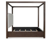 Breckington King Upholstered Canopy Bed