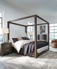 Breckington King Upholstered Canopy Bed