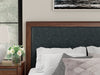 Kendamor King Upholstered Panel Bed
