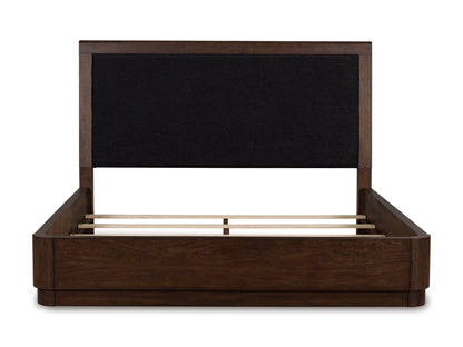 Kendamor King Upholstered Panel Bed