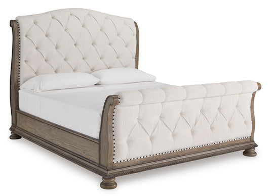 Ardenfield King Upholstered Sleigh Bed