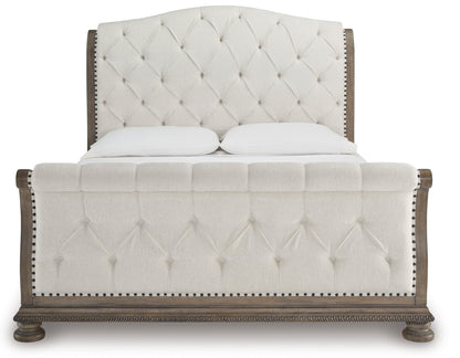 Ardenfield King Upholstered Sleigh Bed