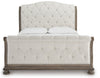 Ardenfield King Upholstered Sleigh Bed