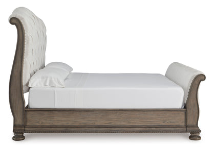 Ardenfield King Upholstered Sleigh Bed