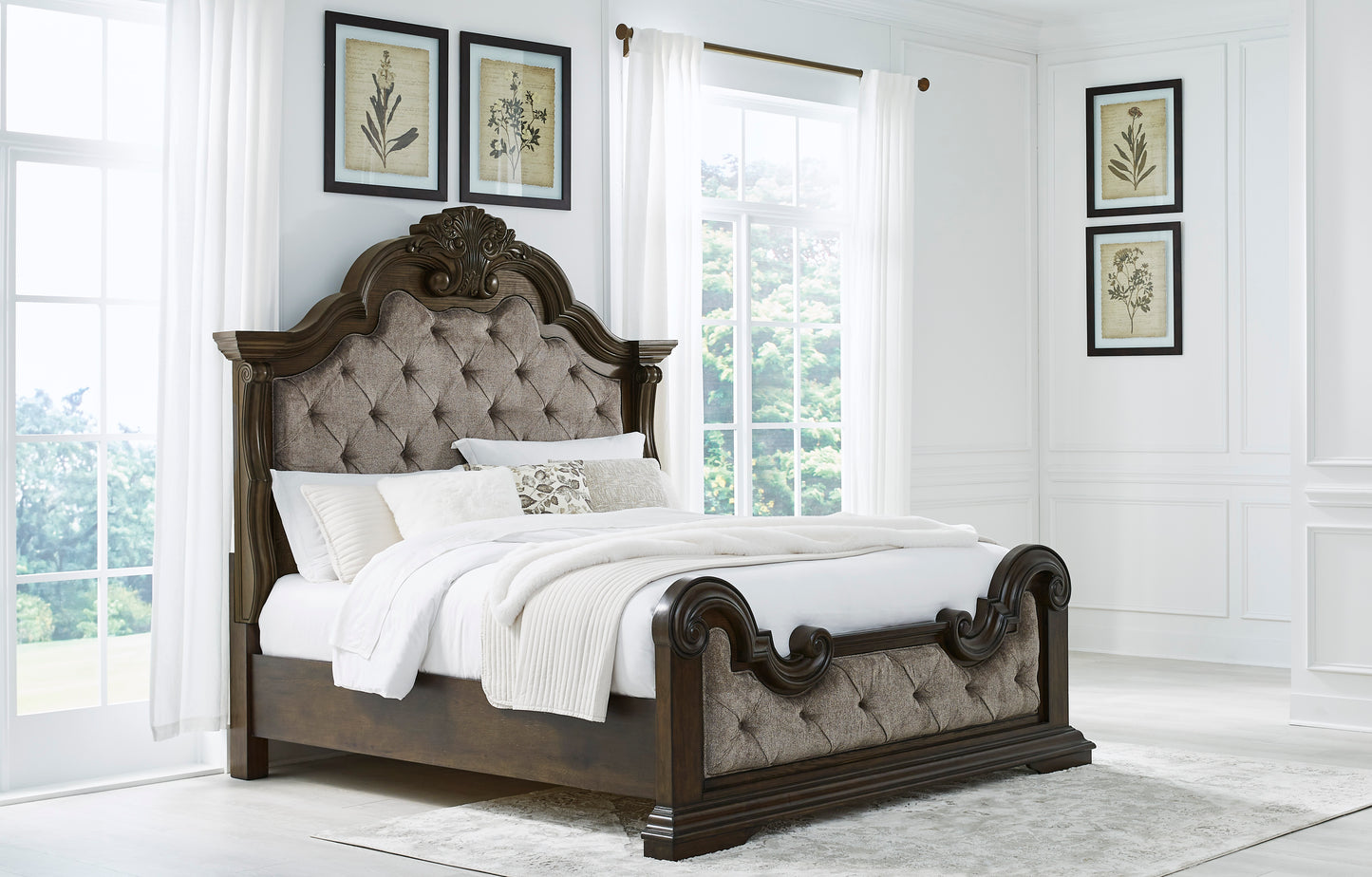 Maylee KING UPHOLSTERED BED