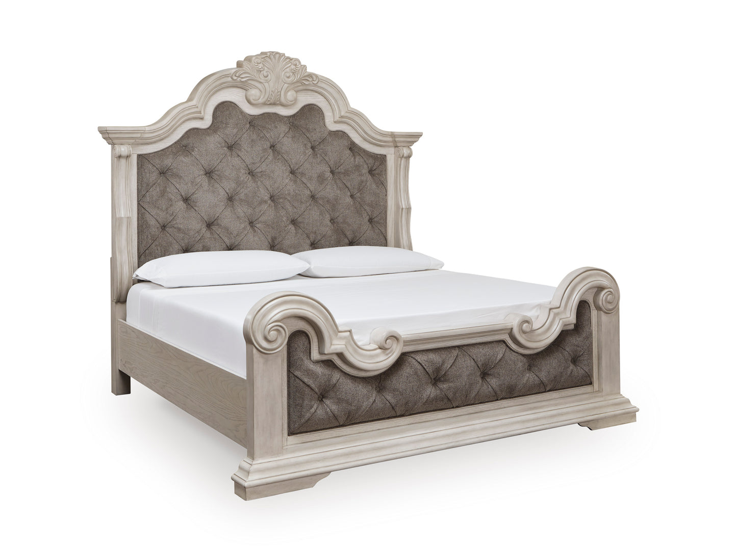 Andonhall King Upholstered Panel Bed