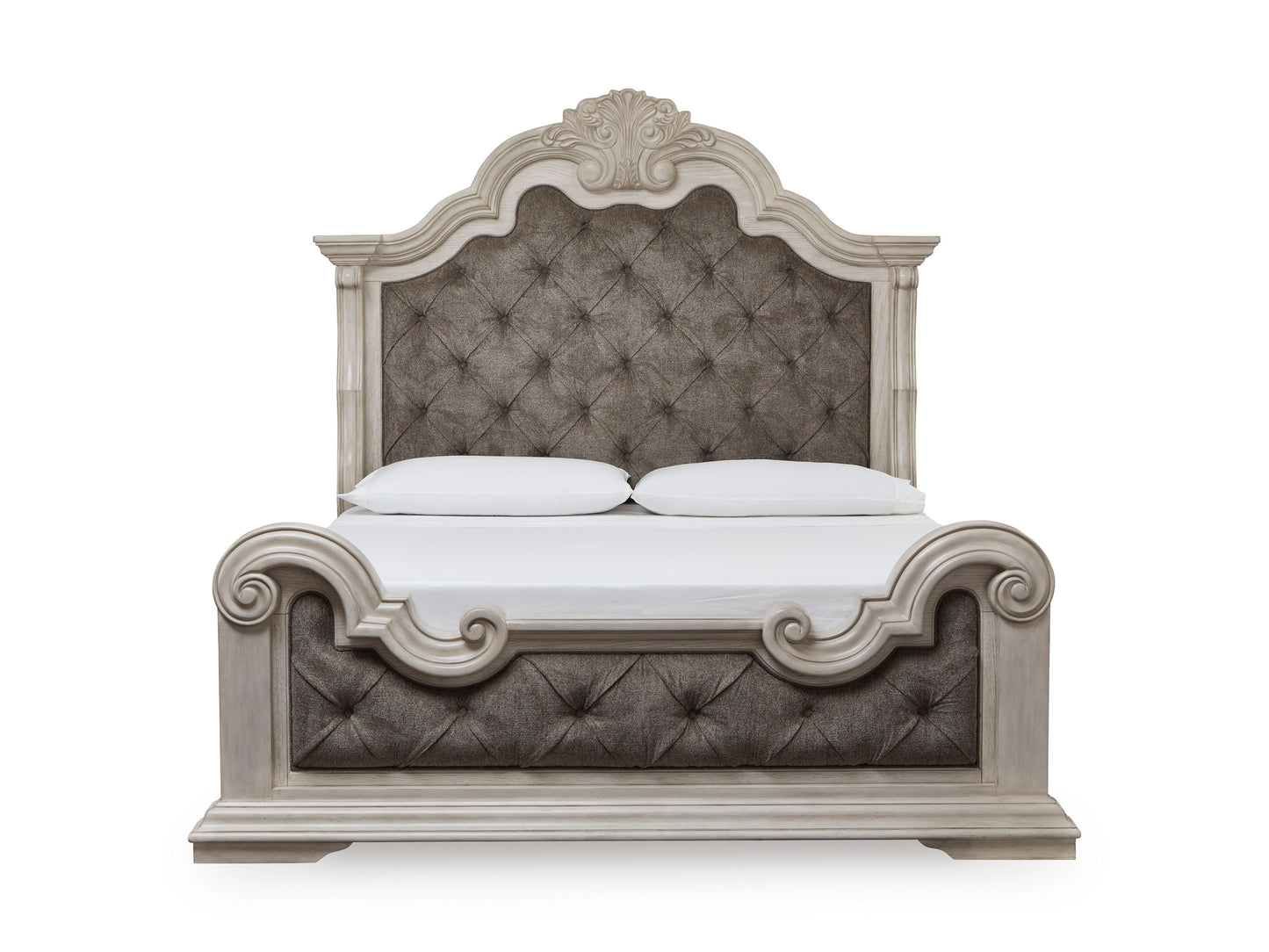 Andonhall King Upholstered Panel Bed