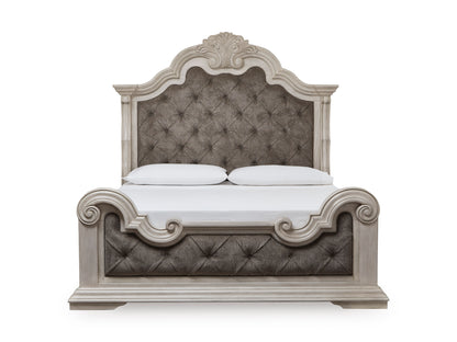 Andonhall King Upholstered Panel Bed