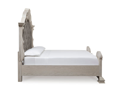 Andonhall King Upholstered Panel Bed