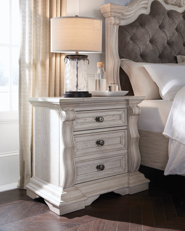 Andonhall Three Drawer Night Stand
